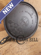 1930’s Griswold #9 Cast Iron Griddle Large Block logo ’Erie PA USA,’609’’. Awesome for pancakes and grilled cheese!