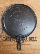 1930’s Griswold #9 Cast Iron Griddle Large Block logo ’Erie PA USA,’609’’. Awesome for pancakes and grilled cheese!