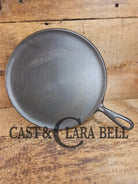 1930’s Griswold #9 Cast Iron Griddle Large Block logo ’Erie PA USA,’609’’. Awesome for pancakes and grilled cheese!