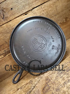 1930’s Griswold #9 Cast Iron Griddle Large Block logo ’Erie PA USA,’609’’. Awesome for pancakes and grilled cheese!