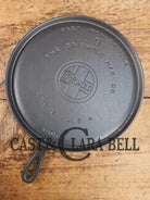 1930’s Griswold #9 Cast Iron Griddle Large Block logo ’Erie PA USA,’609’’. Awesome for pancakes and grilled cheese!