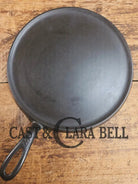 1930’s Griswold #9 Cast Iron Griddle Large Block logo ’Erie PA USA,’609’’. Awesome for pancakes and grilled cheese