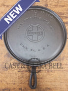 1930’s Griswold #9 Cast Iron Griddle Large Block logo ’Erie PA USA,’609’’. Awesome for pancakes and grilled cheese