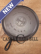 1930’s Griswold #9 Cast Iron Griddle Large Block logo ’Erie PA USA,’609’’. Awesome for pancakes and grilled cheese!