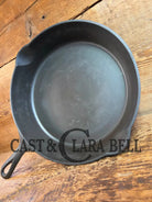 1930’s Griswold #9 Skillet with Large Block Logo and Smooth Bottom 710 C - Skillet