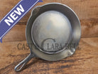 1930’s Griswold #9 Skillet with Large Block Logo Smooth Bottom and cool chrome finish! 710 C - Skillet