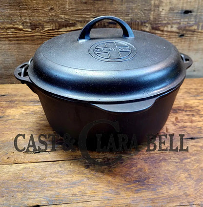 1930’S Griswold Button Top #8 Dutch Oven. Beautiful!! Fully Restored And Ready To Use! Ovens