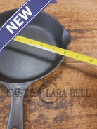1930’s Griswold No. 5 Saute Skillet Small Logo Grooved Handle Smooth Bottom 724 - Skillet