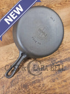 1930’s Griswold No. 5 Saute Skillet Small Logo Grooved Handle Smooth Bottom 724 - Skillet