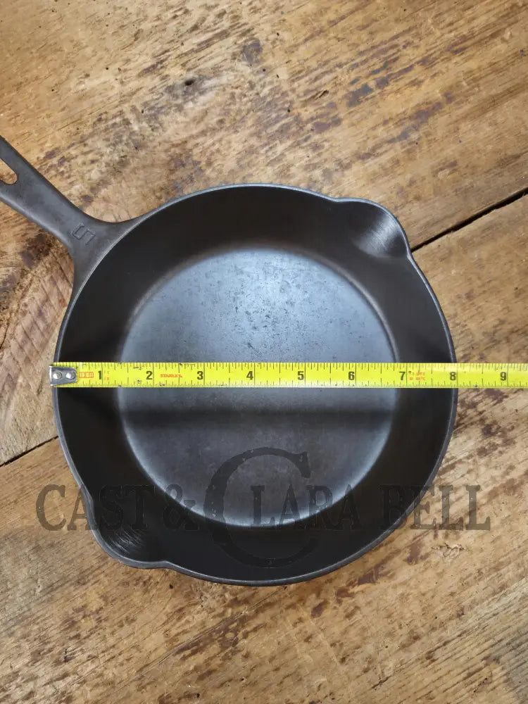 1930’s Griswold No. 5 Saute Skillet Small Logo Grooved Handle Smooth Bottom 724 L. Restored and Ready to Use! Skillet