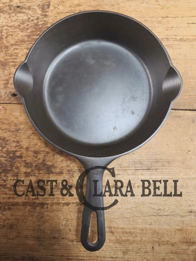 1930’s Griswold No. 5 Saute Skillet Small Logo Grooved Handle Smooth Bottom 724 M. Restored and Ready to Use! Skillet