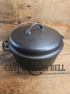 1930’s Griswold’s Iron Mountain series #8 Dutch Oven (1036 A) with Lid (1037 C). Ready to make stews and chili! Dutch