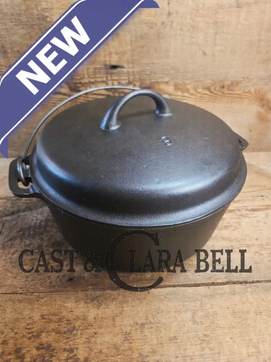 1930’s Griswold’s Iron Mountain series #8 Dutch Oven (1036 A) with Lid (1037 C). Ready to make stews and chili! Dutch
