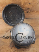 1930’s Griswold’s Iron Mountain series #8 Dutch Oven (1036C) with Lid (1037 B). Ready to make stews and chili! Dutch