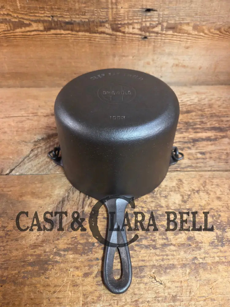 1930’s HTF Griswold Deep Fat Fryer 1003. Restored and Ready To Use! Soups Stews and Deep frying Skillet