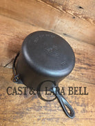 1930’s HTF Griswold Deep Fat Fryer 1003. Restored and Ready To Use! Soups Stews and Deep frying Skillet