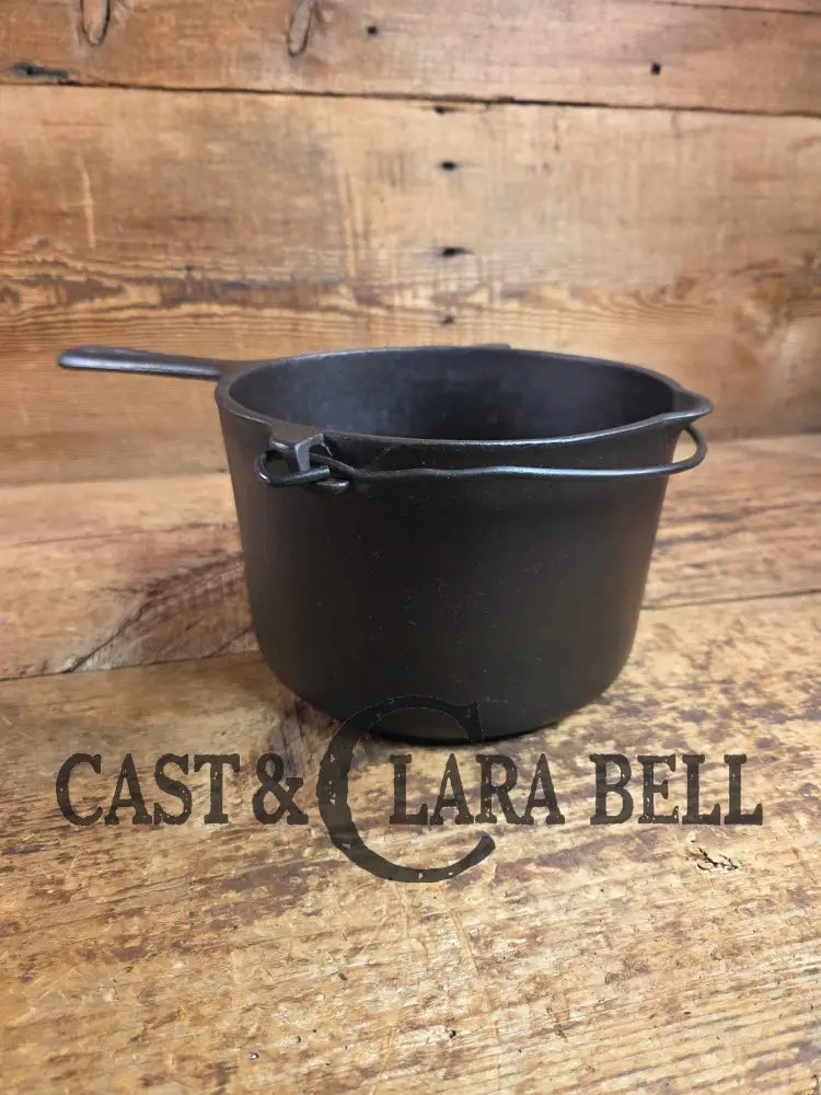 1930’s HTF Griswold Deep Fat Fryer 1003. Restored and Ready To Use! Soups Stews and Deep frying Skillet