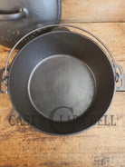 1930’s Large fully marked Wagner Ware No. 9 Dutch Oven with saw tooth style Lid 1269 - Dutch Ovens Trivets & Kettles