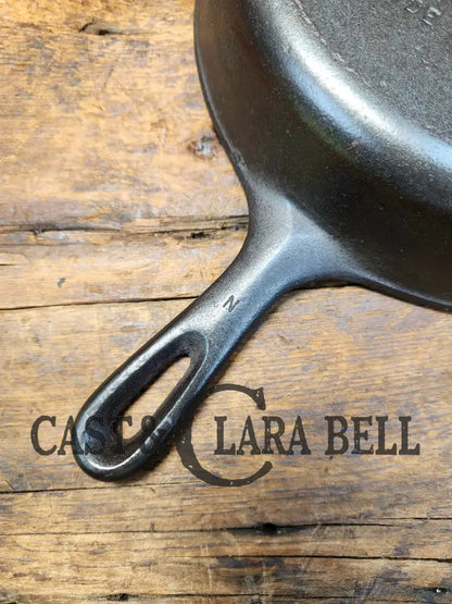 1930’S Unmarked Wagner #8 Skillet With Heat Ring. Fantastic Daily User For A Great Price!