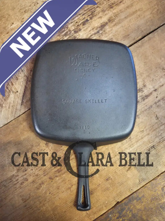 1930’s Wagner Square Skillet with Stylized Logo 1218 B. GREAT pan to have in the kitchen! Skillet