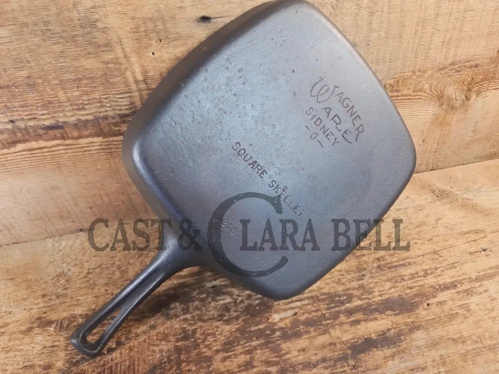 1930’s Wagner Square Skillet with Stylized Logo 1218 D. GREAT pan to have in the kitchen! SC24 (Copy) - Skillet