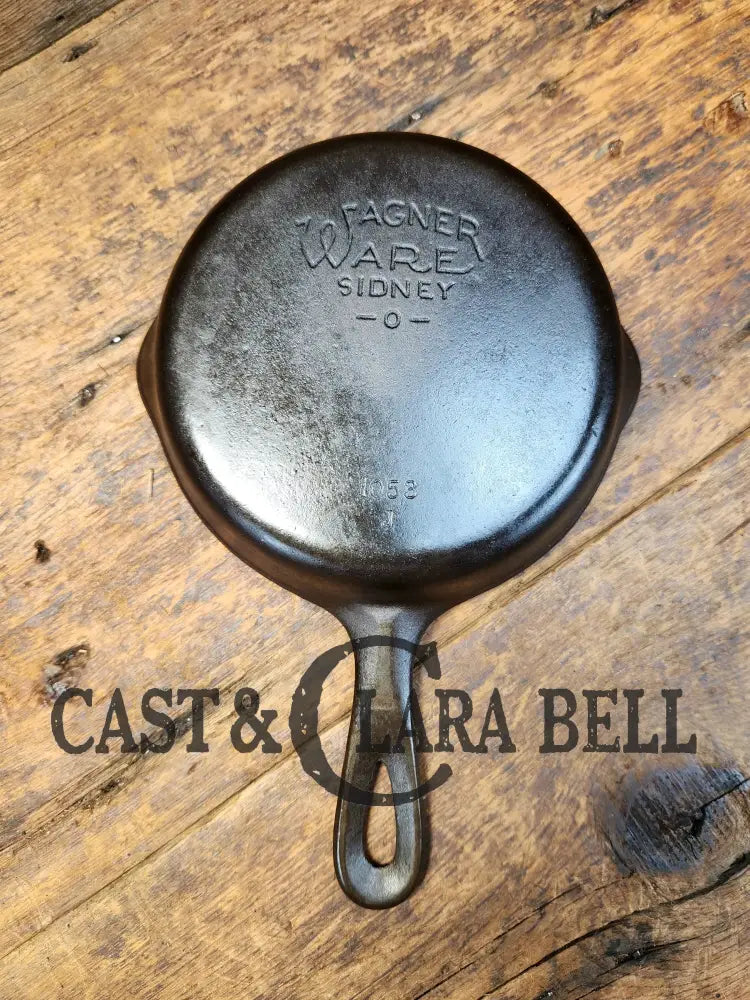 1930’S Wagner Ware #3 Cast Iron Egg Skillet 1053 J. Great Gift! Sc24