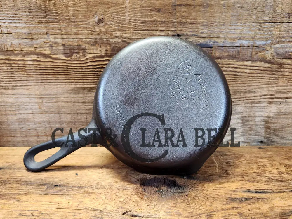 1930’S Wagner Ware #3 Cast Iron Skillet 1053 T. Great Gift!