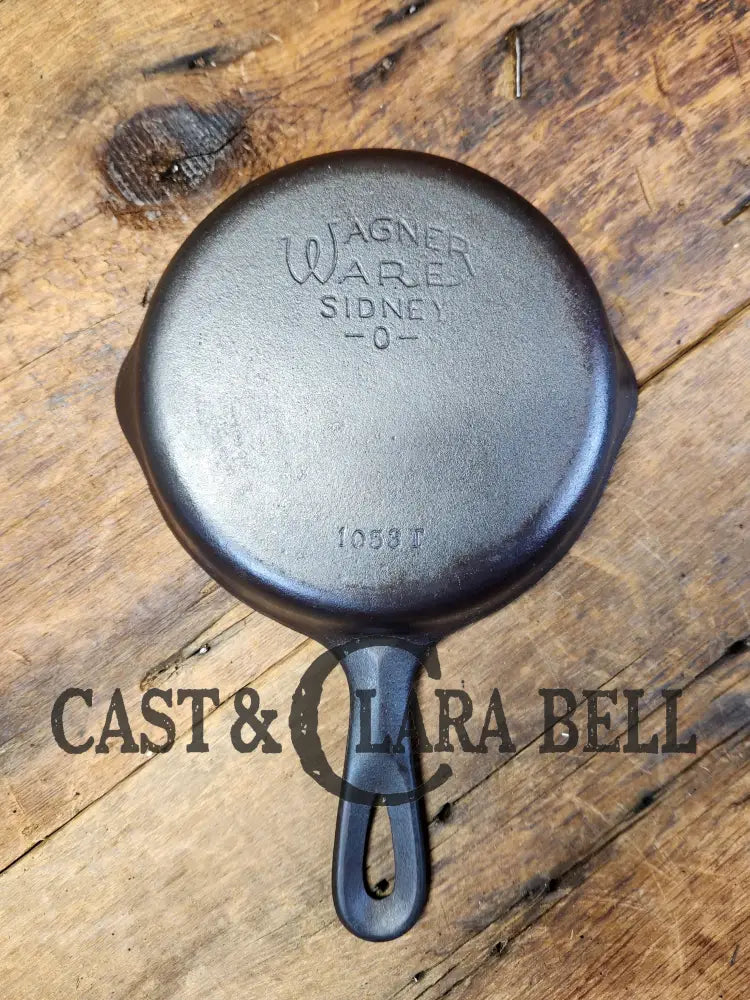 1930’S Wagner Ware #3 Cast Iron Skillet 1053 T. Great Gift!