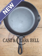 1930’S Wagner Ware #8 Cast Iron Skillet With Stylized Logo 1058 X