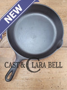 1930’S Wagner Ware #8 Cast Iron Skillet With Stylized Logo 1058 X