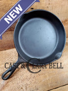1930’S Wagner Ware #8 Cast Iron Skillet With Stylized Logo 1058 X
