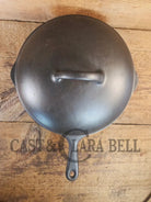 1930’s Wagner Ware #8 Deep Skillet with Lid and bullet style handle. Perfect chicken fryer - Skillet
