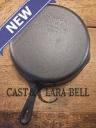 1930’s Wagner Ware Sidney -O- #8 Skillet with Smooth Bottom 1058 K. Restored and Ready to Use! Skillet