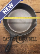 1930’s Wagner Ware Sidney -O- #8 Skillet with Smooth Bottom 1058 K. Restored and Ready to Use! Skillet