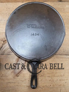 1930’S Wardway By Wagner Cast Iron Skillet. #10 Size #1434. These Are Not Found Often Beautiful