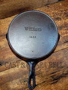 1930’S Wardway By Wagner Cast Iron Skillet. #1432. These Are Not Found Often Beautiful Every Day