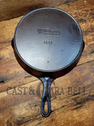 1930’S Wardway By Wagner Cast Iron Skillet. #1432. These Are Not Found Often Beautiful Every Day