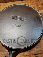 1930’S Wardway By Wagner Cast Iron Skillet. #1432. These Are Not Found Often Beautiful Every Day