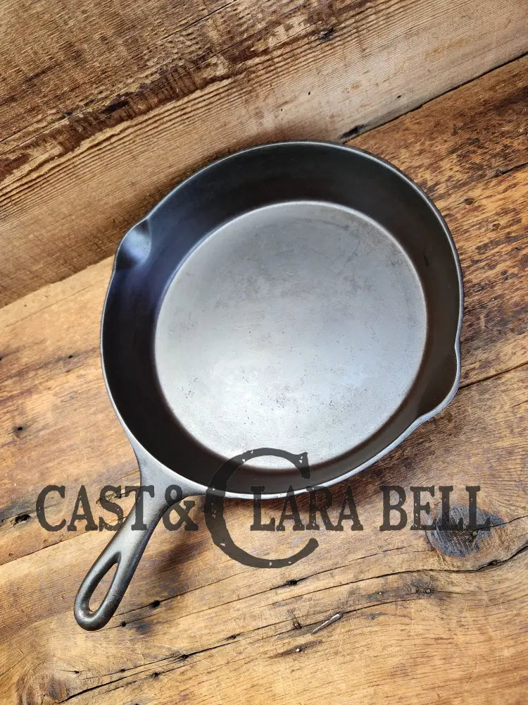 1930’S Wardway By Wagner Cast Iron Skillet. #9 Size #1433. These Are Not Found Often Beautiful