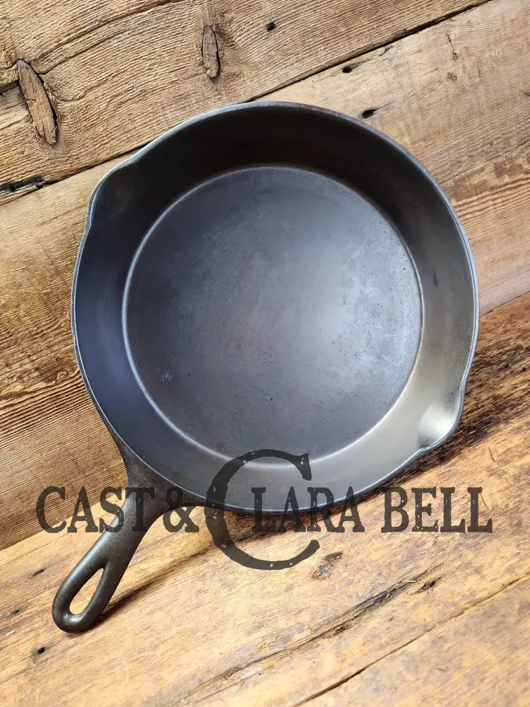 1930’S Wardway By Wagner Cast Iron Skillet. #9 Size #1433. These Are Not Found Often Beautiful