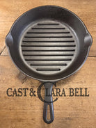 1940’s Big #9 Angus Broiler by Wagner. Beautiful and handy piece for grilling veggies and proteins! Skillet