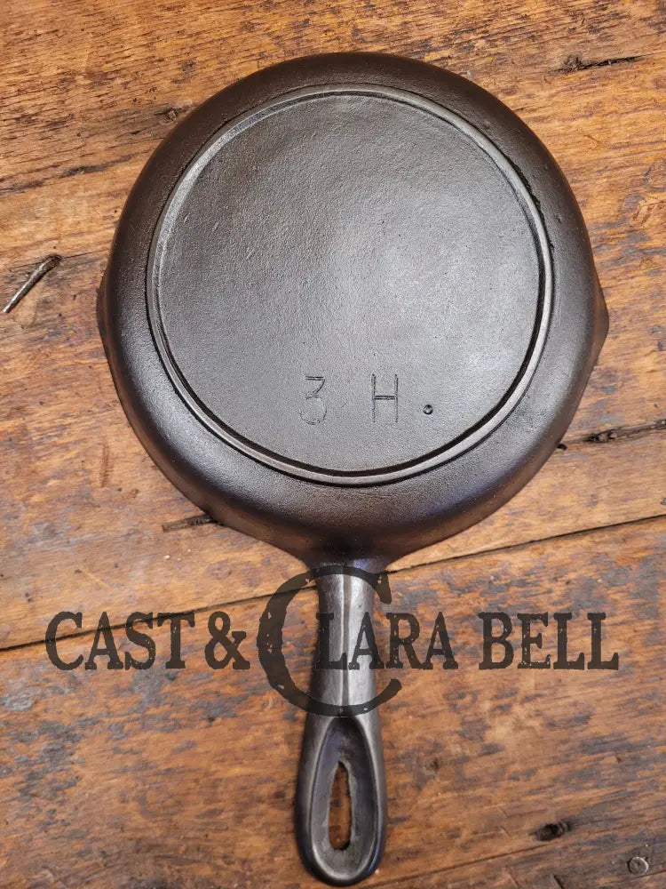 1930S Birmingham Stove & Range Red Mountain Series #3 Cast Iron Skillet 3H