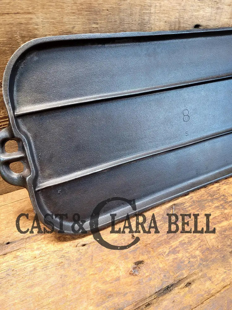 1940’S Era Lodge 8 Long Griddle. Great For The Grill Or Stove Top Pancakes Burgers! Griddle