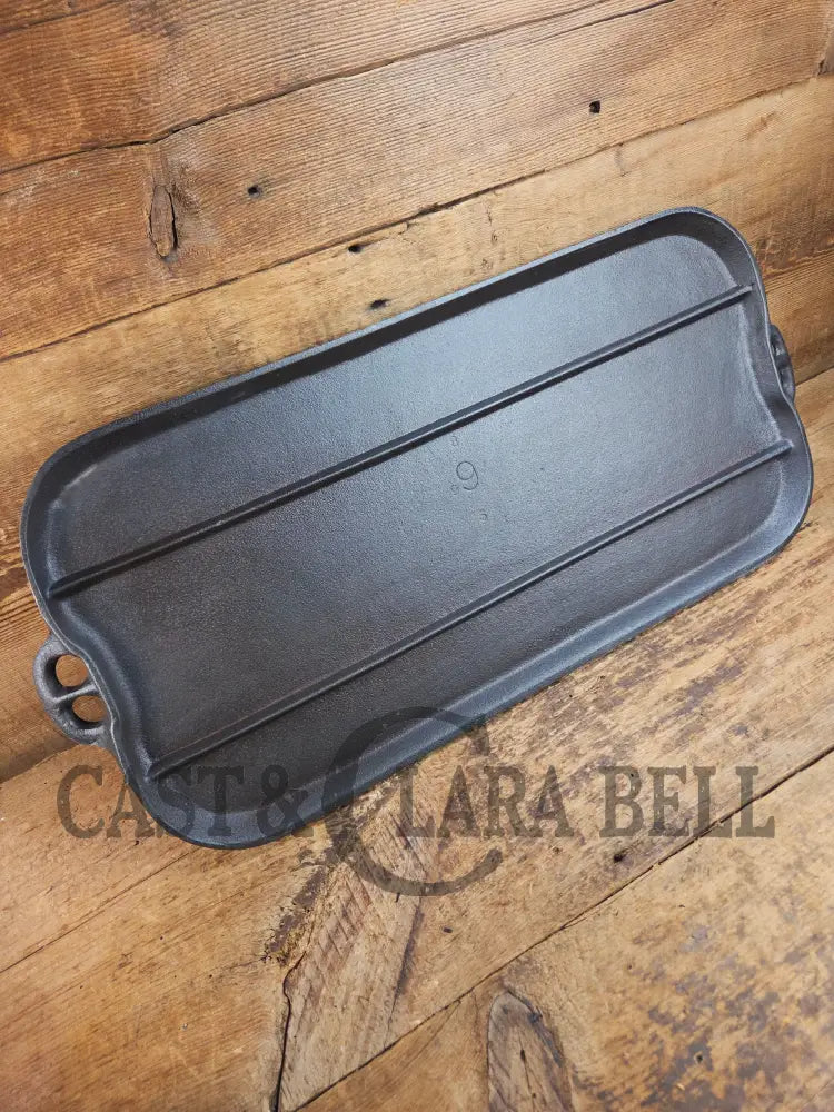 1940’s era Lodge 9 Long Griddle. Great for the grill or stove top for pancakes or burgers! (Copy) Griddle