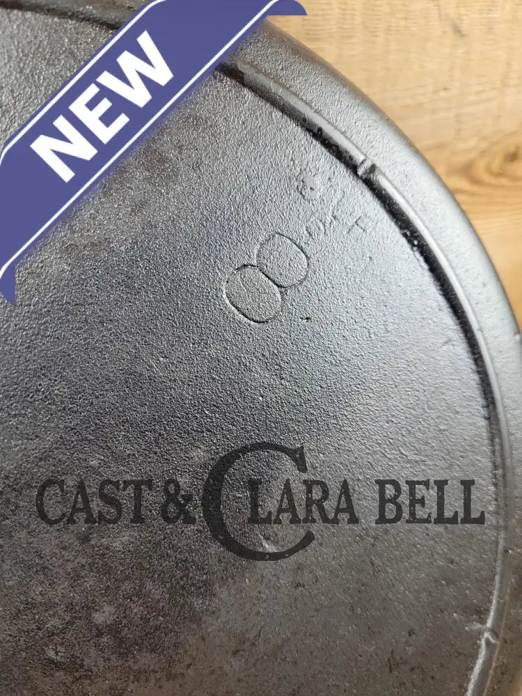 1940’S Era Three Notch Lodge #9 E Cast Iron Skillet. The Clara Bell Classic. Skillet