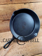 1940’S Era Three Notch Lodge #9 E Cast Iron Skillet. The Clara Bell Classic. Skillet