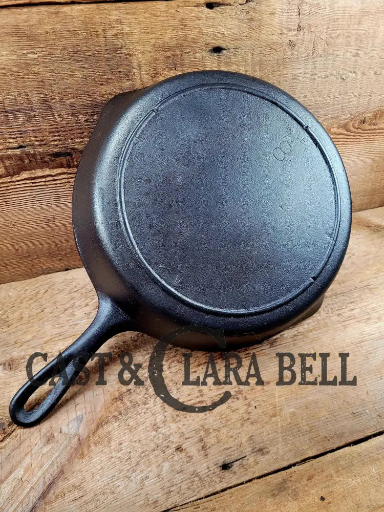 1940’S Era Three Notch Lodge #9 E Cast Iron Skillet. The Clara Bell Classic. Skillet