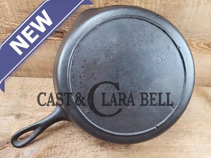 1940’S Era Three Notch Lodge #9 E Cast Iron Skillet. The Clara Bell Classic. Skillet