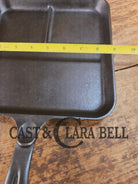 1940’s Era Wagner Ware Bacon and Egg Cast Iron Breakfast Skillet 1101 Square handle. Great gift idea! Skillet