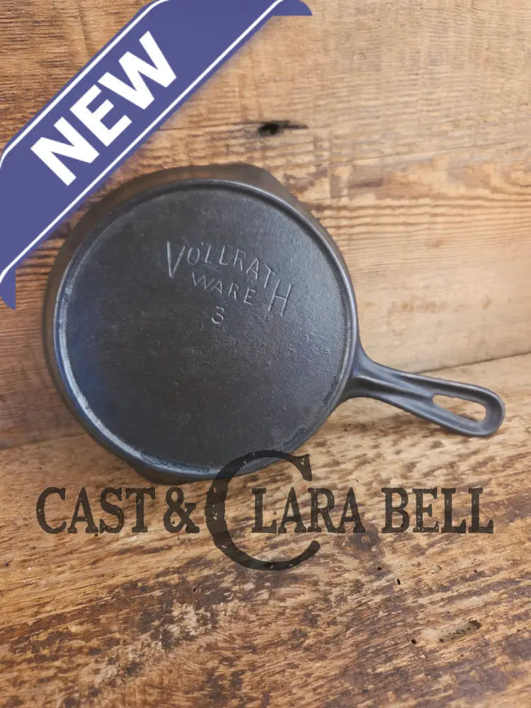 1940’s FULLY marked! Vollrath #3 Cast Iron ’Egg Skillet’. Great gift idea! - Skillet